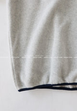[UNISEX] Coloring fleece half zip-up & jogger pants set