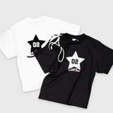  RIBBON ROCK T-SHIRT BLK