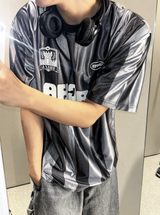 スポーティージャージ半袖Tシャツ