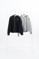 Rebe Raccoon Hooded Zip-Up