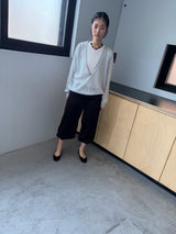 volume satin pants