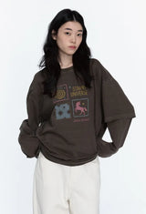 26FW★ Uni Star Layered Pigment Long Sleeve