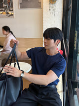バインダーワッフルクロップマッスルTシャツ