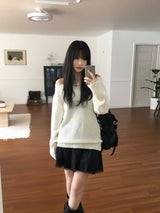ネフオフショルダーニットウェア (3color)