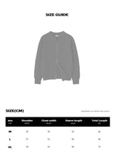 [Unisex] リザーブ2ウェイオーバーフィットジップニットカーディガン [ブラック]
