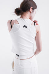 CLOUD SLEEVELESS WOO WHITE