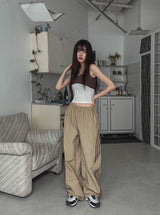 カーブトラックブリッジナイロンパンツ