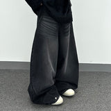 ワックスバルーンデニムパンツ