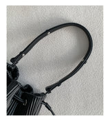 Natural Canvas Shirred Pouch Bag - A Drawstring Bag with a Unique Vibe