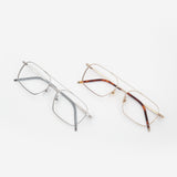 Knouun Square Combi Two-Bridge Glasses ASCENT SV