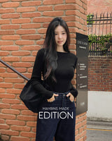 [MADE] Zua Boat Neck V-Neck Knitwear
