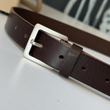 ASCLO 30 Square Buckle Belt (3color)