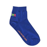 I Love MSMR Short Socks Blue