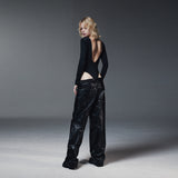 CONTINENTAL C.WORK PANTS-BLACK