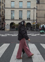 Ruel unbalanced hood padding