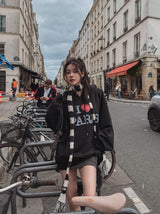 Cont paris over fit hoodie