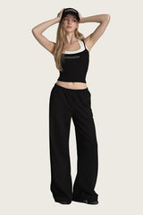 K essential jogger pants, Black