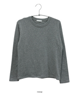 ケアベーシック起毛長袖Tシャツ(6c)