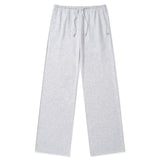 KIRSH PLAIN SEMI WIDE PANTS [MELANGE GRAY]