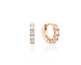 26SS★ Essence Silver (P) Tennis One-Touch Earrings XS