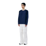 ESSENTIAL LONG BASIC TEE [NAVY]