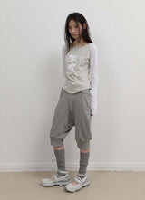 Star Reglan Long Sleeve / Off White
