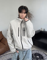 Phalan Utility Zipper Wind Jacket