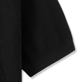 Slash Punching Half Knit [Black]