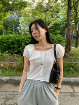 [MADE] Kanti Lace Track Wide Pants