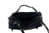 Search Leather Vintage Eyelet Buckle Shoulder Bag