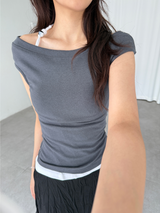 beads halter top (3color)