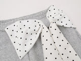 Solenne Polka Dot Tie Pants