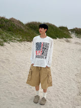 ザユニオングラフィック長袖Tシャツ (4 Colors)