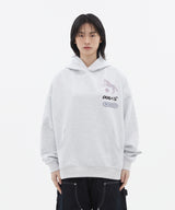 D&T ホースグラフィックパーカー_Grey