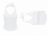 Sugar Built-in Bra Halter Top (6colors)