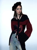 Emoha cosmo lady printed punk long shirt