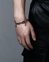 [2164] Punk Mix Chain Bracelet