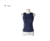 Nattie Basic Pendant Ribbed Sleeveless