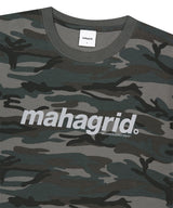 CAMO PATTERN BASIC LOGO CROP TEE_CHARCOAL