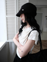 loose brim hat