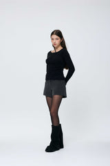  SILEN CORDUROY MICRO PANTS / CHARCOAL