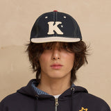 K Logo Applique Cap