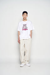 25SS スターベアショートスリーブTシャツ ホワイト