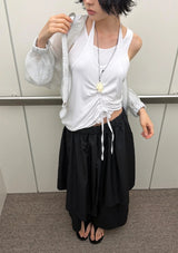 SPLIT LAYERED PANTS