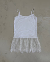 Lace-trim Sleeveless Top