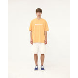 ウォッシュドホワイトロゴTシャツ
