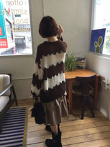 Jera Rouge Alpaca Color Block Knit (5c)