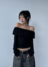 WAVE OFF SHOULDER TEE