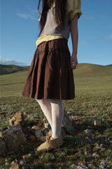 Argyle Peach Tights (3color)