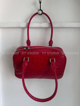 Alligator plum bag